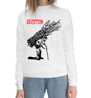 Женский хлопковый свитшот Led Zeppelin