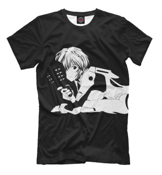 Мужская футболка Evangelion Ayanami