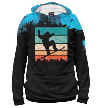 Худи для мальчика Vintage Snowboarding