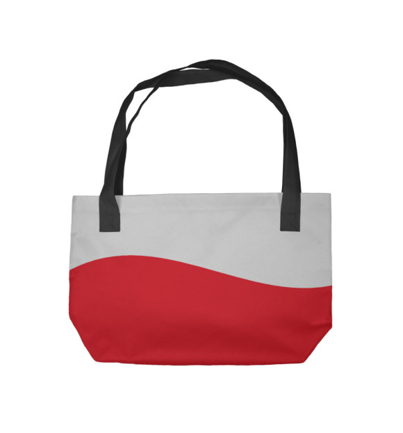 Пляжная сумка с изображением Рождён в СССР - 1983 цвета 