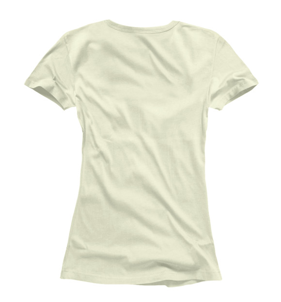 Женская футболка с изображением Радужный пони цвета Белый