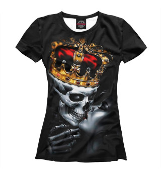 Женская футболка Король