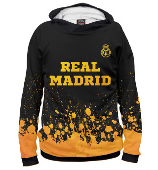 Худи для девочки Real Madrid Gold Gradient
