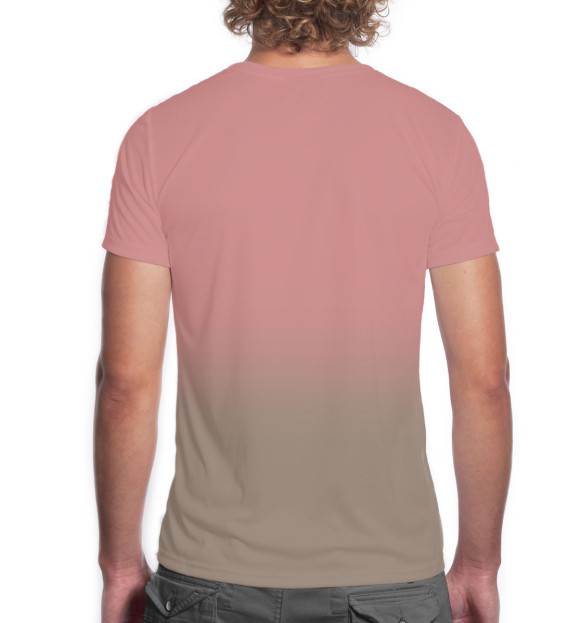 Мужская футболка с изображением Рем Дигга — Тюльпан цвета Белый
