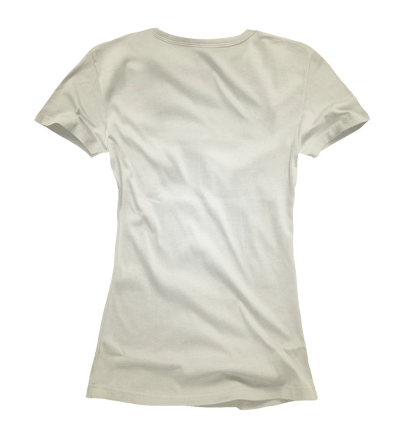 Женская футболка с изображением Король и Шут цвета Белый