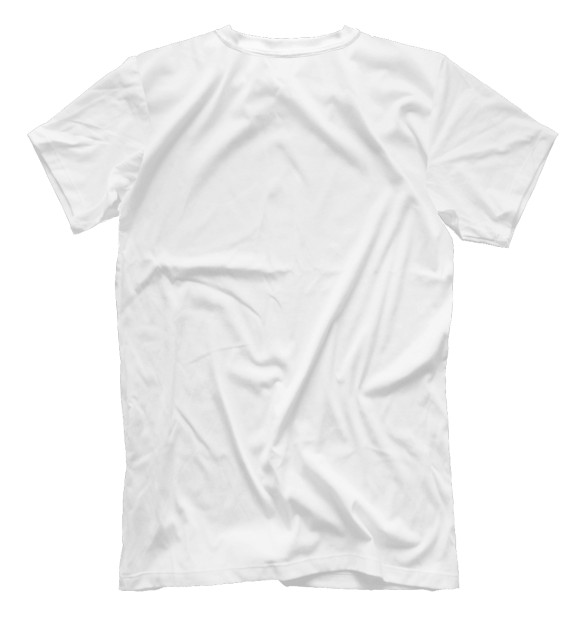 Мужская футболка с изображением Из России с любовью цвета Белый