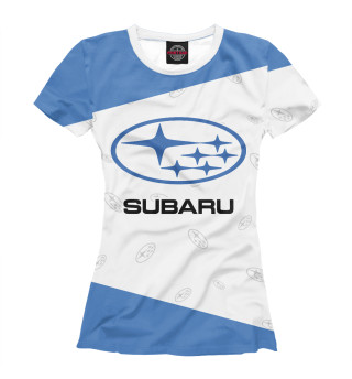 Женская футболка Subaru / Субару