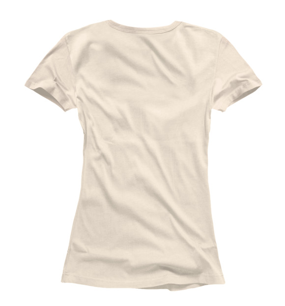 Женская футболка с изображением Лана Дель Рэй цвета Белый