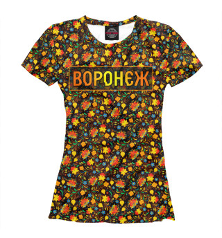 Женская футболка Воронеж
