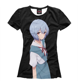 Женская футболка Neon Genesis Evangelion - Rei