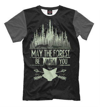 Мужская футболка Forest