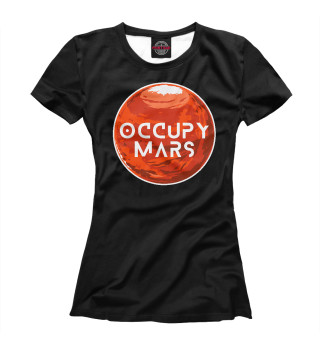 Футболка для девочек Occupy Mars