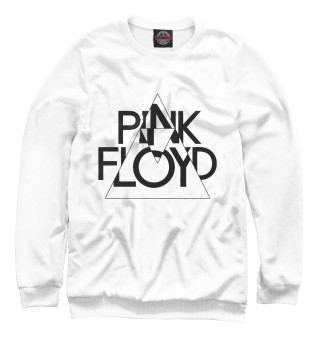 Женский свитшот Pink Floyd черный логотип