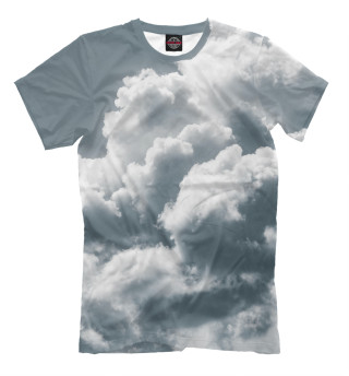 Мужская футболка Облака