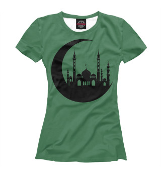 Женская футболка Islam