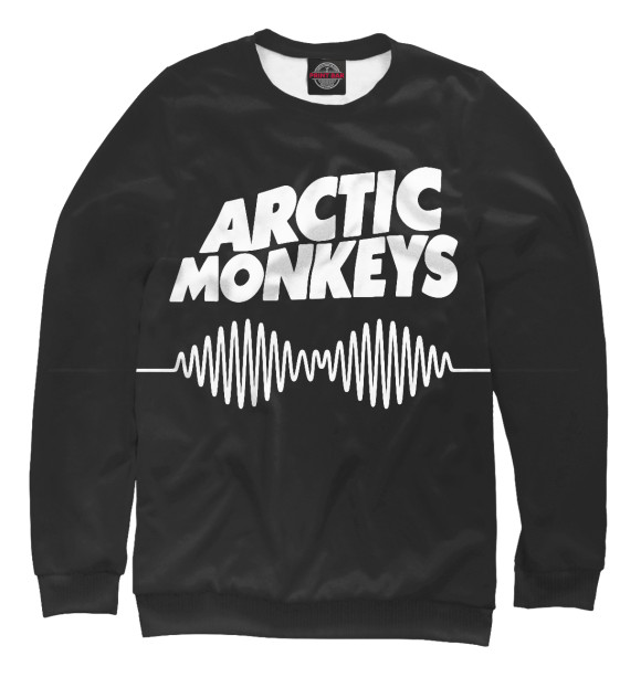 Свитшот для мальчиков с изображением Arctic Monkeys цвета Белый