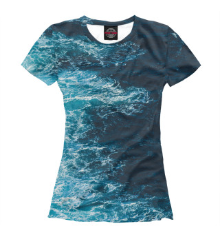 Женская футболка Sea