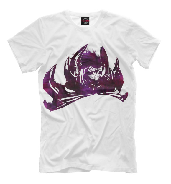 Мужская футболка с изображением Shadow Demon цвета Молочно-белый