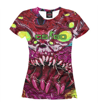Женская футболка CS GO:Hyper Beast