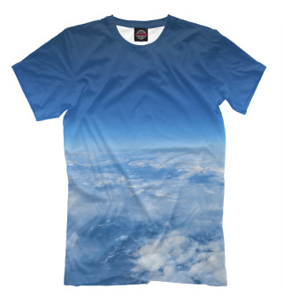 Мужская футболка Облака