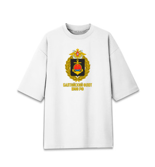 Мужская футболка оверсайз Военно Морской Флот