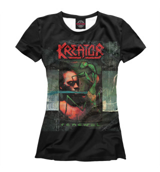 Женская футболка Kreator