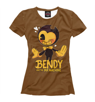 Женская футболка Bendy and the ink machine