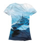 Женская футболка Военно Морской Флот