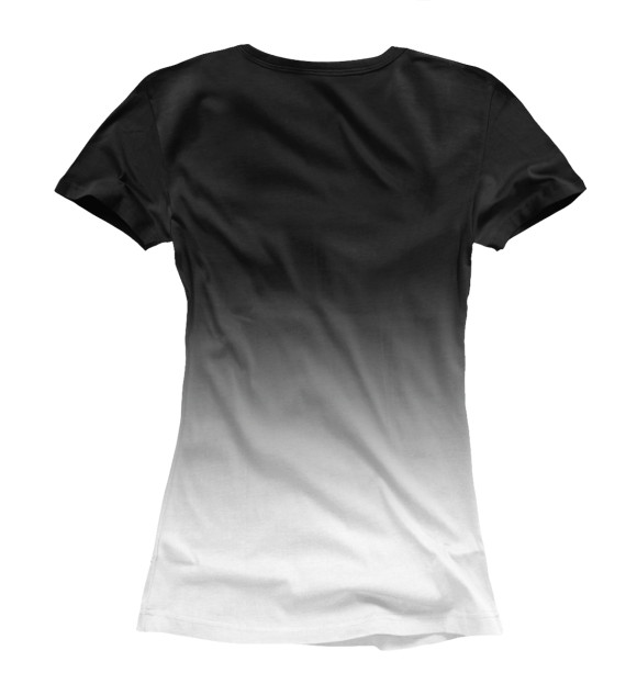 Женская футболка с изображением OG BUDA - Градиент цвета Белый