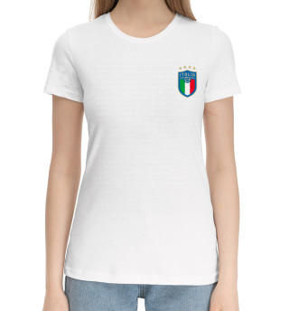 Хлопковая футболка для девочек Сборная Италии