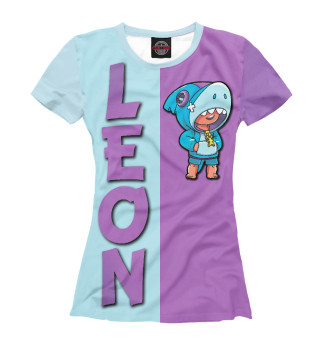 Женская футболка Leon Shark