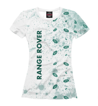 Женская футболка Рэндж Ровер | Краска