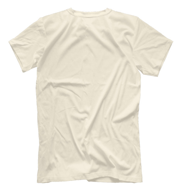 Мужская футболка с изображением Очень приятно, Бог цвета Белый