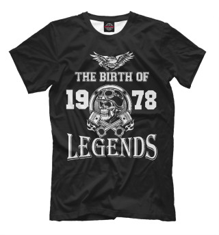 Мужская футболка Рождение легенды - 1978