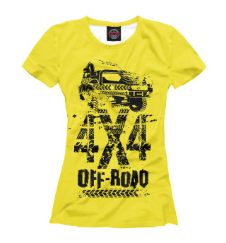 Женская футболка Off road