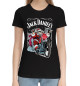 Женская хлопковая футболка Jack Daniel's