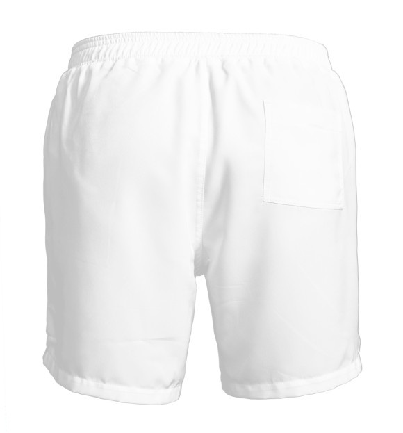 Мужские шорты с изображением Форма Реал Мадрид цвета Белый