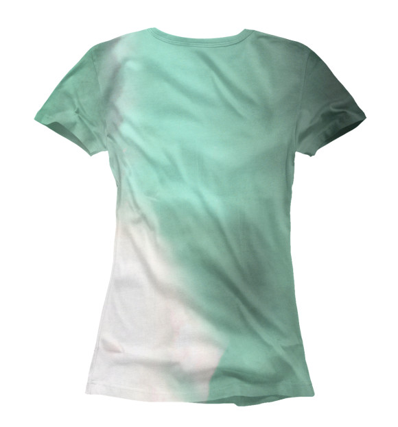 Женская футболка с изображением Брайан Молко цвета Белый