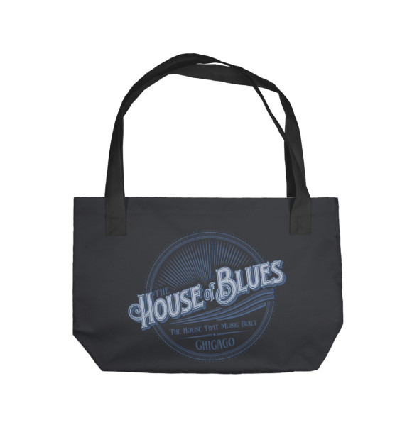 Пляжная сумка с изображением House of Blues цвета 
