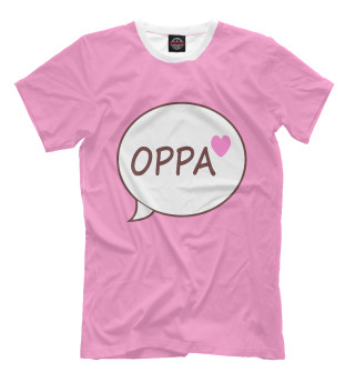 Мужская футболка Oppa