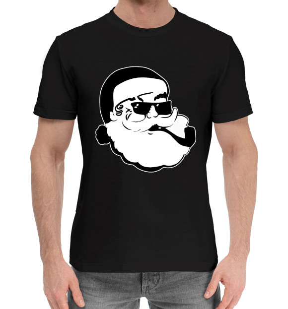 Мужская хлопковая футболка с изображением Original Gangsta цвета Черный