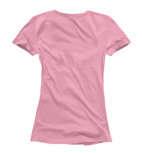 Женская футболка с изображением Princess Peach цвета Белый