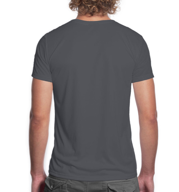Мужская футболка с изображением Дзюдо цвета Белый