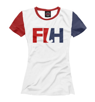 Женская футболка Хоккей на траве