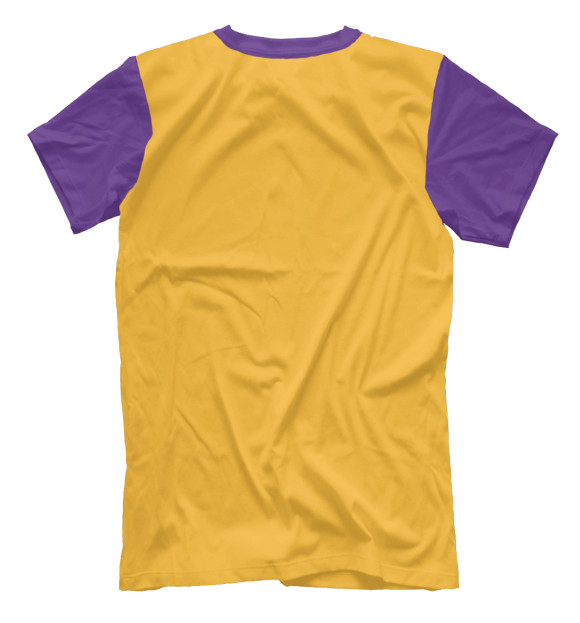 Мужская футболка с изображением Лос-Анджелес Лейкерс (форма) цвета Белый