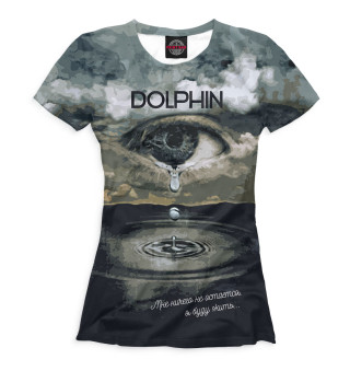 Женская футболка Дельфин