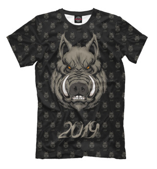 Мужская футболка Кабан 2019