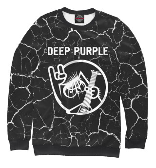Свитшот для девочек Deep Purple / Кот