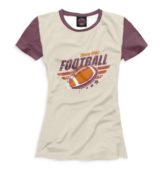 Футболка для девочек Since 1995 Football