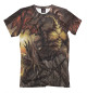 Мужская футболка Битва с драконами